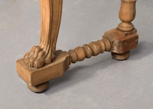 A RARE CONSOLE TABLE BY JAMES MEIN OF KELSO - ADDITIONAL PHOTO 4