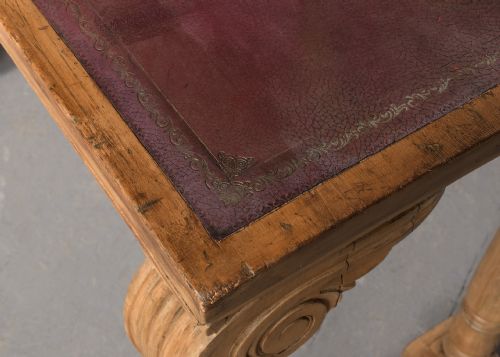 A RARE CONSOLE TABLE BY JAMES MEIN OF KELSO - ADDITIONAL PHOTO 5