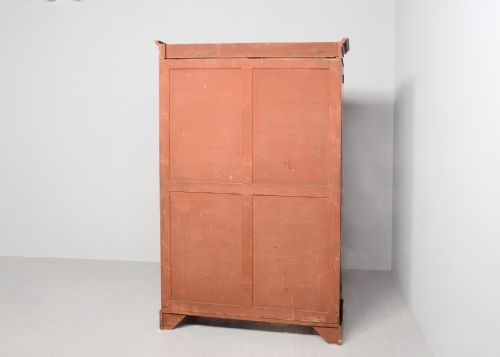 GEORGIAN STYLE MAHOGANY 2 DOOR WARDROBE - ADDITIONAL PHOTO 7
