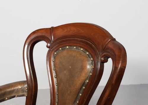 QUALITY SET OF 8 VICTORIAN MAHOGANY DINING CHAIRS - ADDITIONAL PHOTO 3