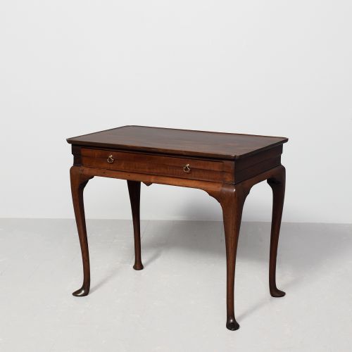RARE EARLY GEORGE III MAHOGANY LOWBOY