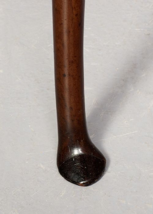 RARE EARLY GEORGE III MAHOGANY LOWBOY - ADDITIONAL PHOTO 4