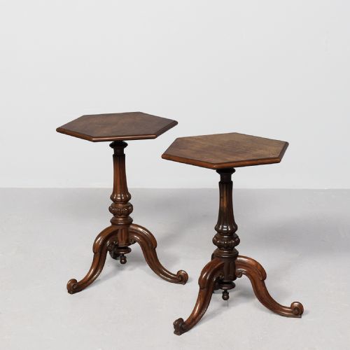 Pair of Rosewood Occasional Tables