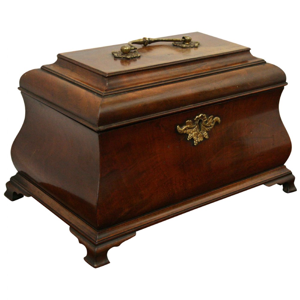 Georgian Mahogany Tea Caddy