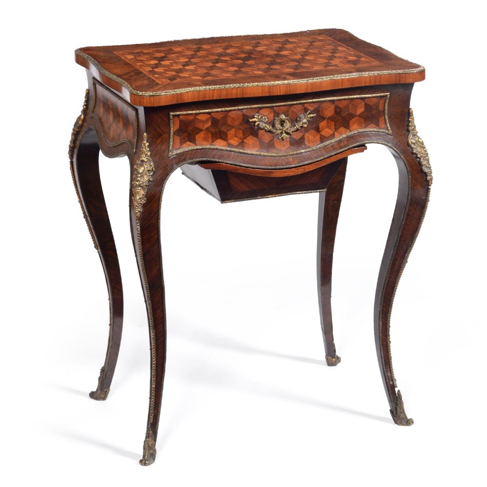 French 'Necessaire' Side Table