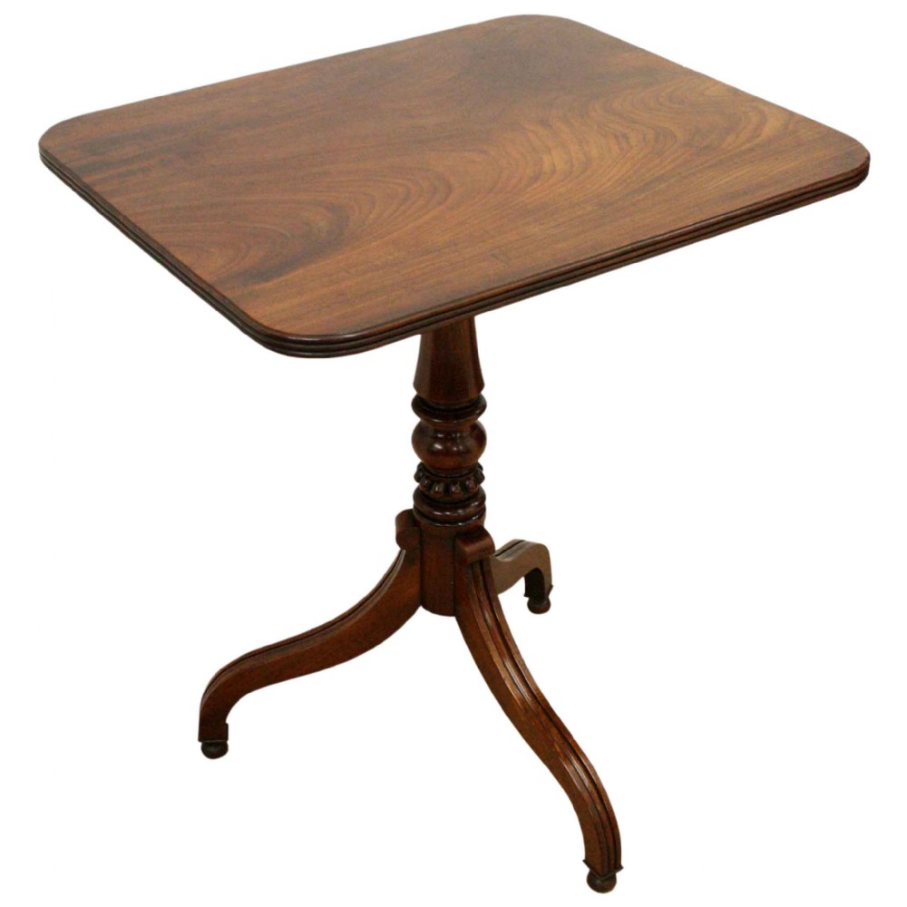 George III Mahogany Occasional Table