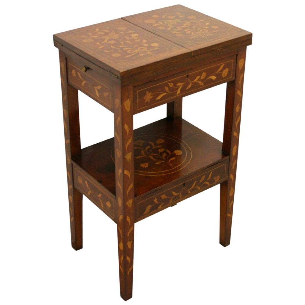 Dutch Marquetry Side Table