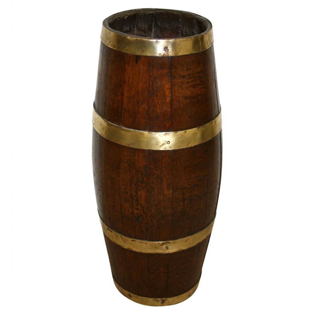 Victorian Oak Stick Stand