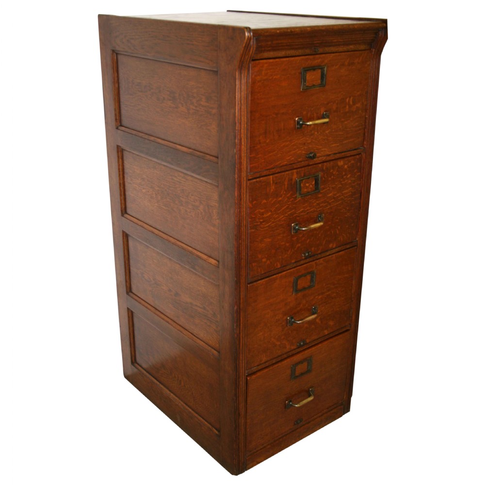 Oak Filing Cabinet