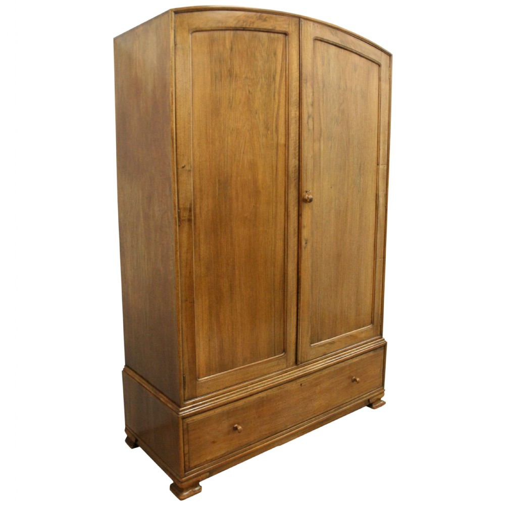 Whytock & Reid Walnut 2 Door Wardrobe
