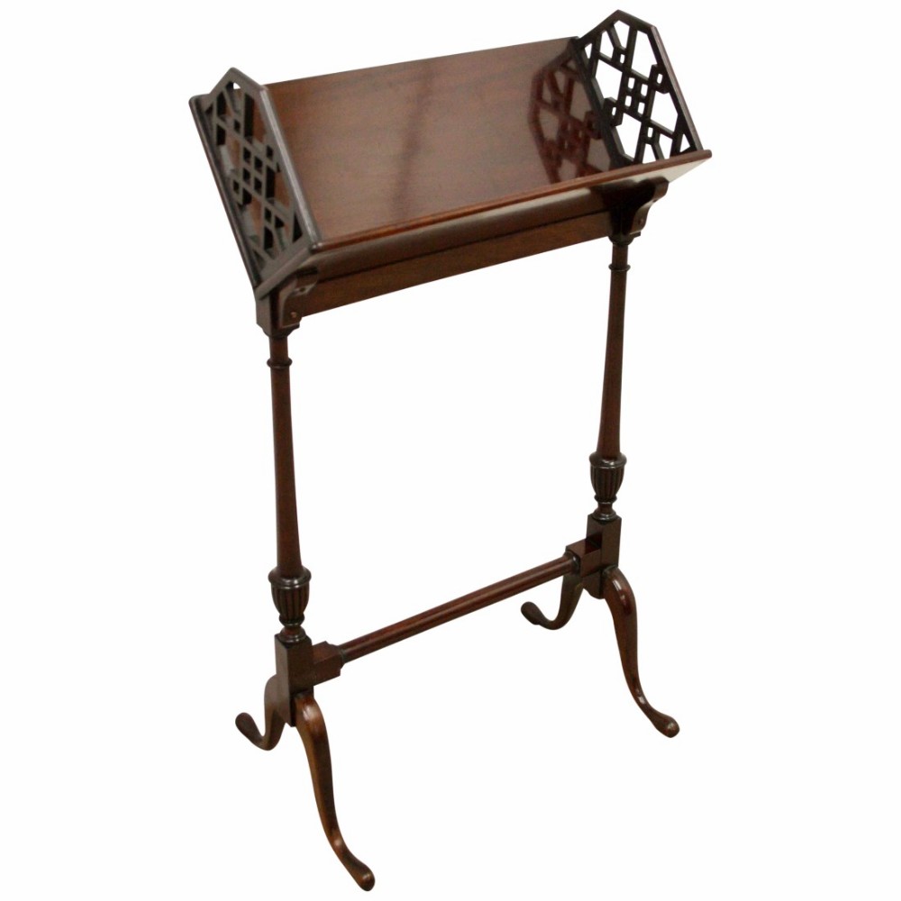 George III Style Mahogany Book Stand