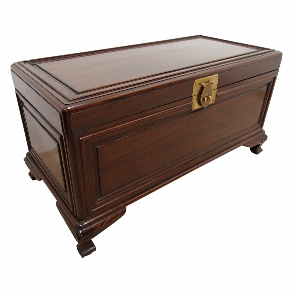 Solid Chinese Camphor Trunk