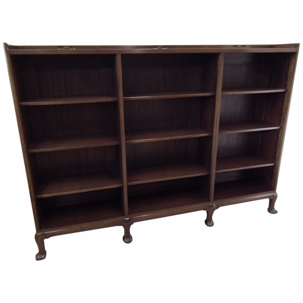 Whytock and Reid Mahogany Open Bookcase