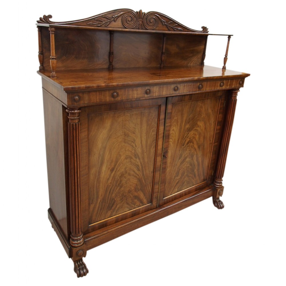 William IV Mahogany Chiffonier
