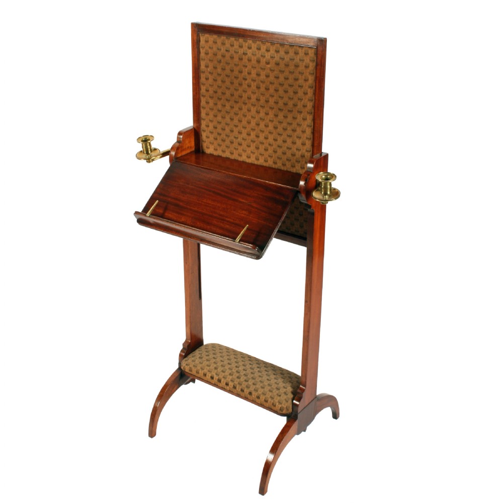 George IV Combination Music Stand, Fire Screen and Foot Rest View VIII
