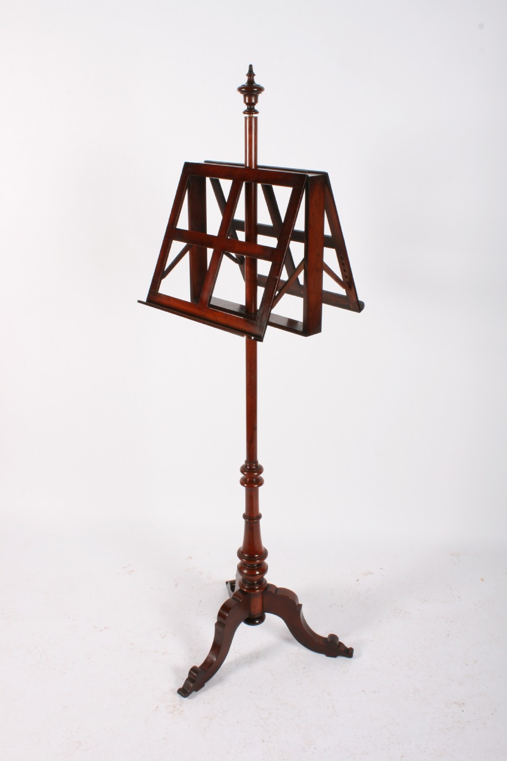 Victorian Mahogany Duet Music Stand View III