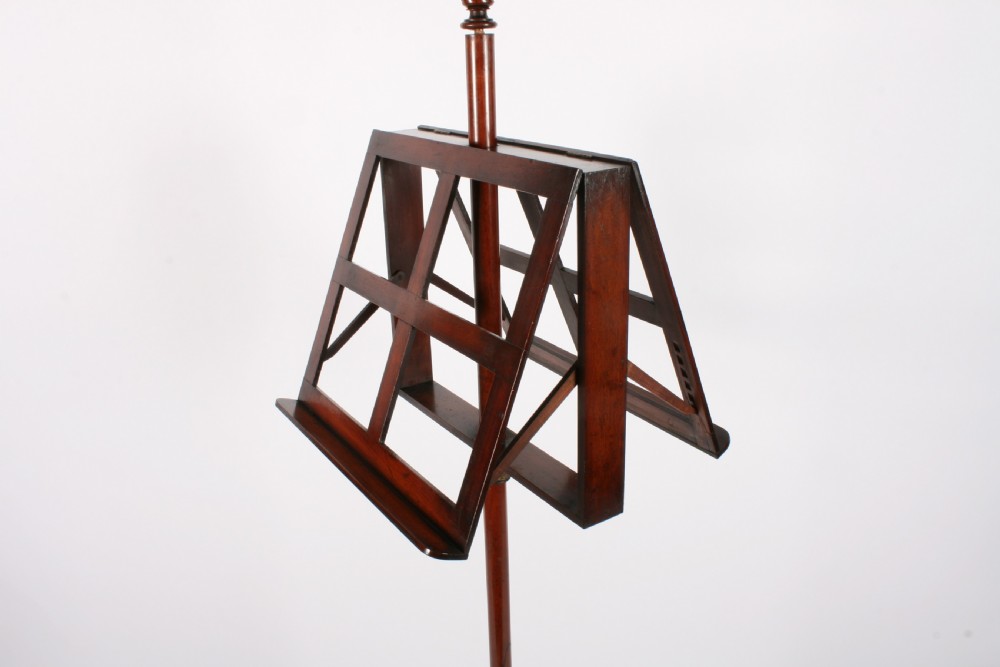 Victorian Mahogany Duet Music Stand View IV