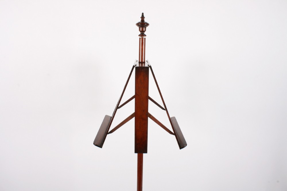 Victorian Mahogany Duet Music Stand View V