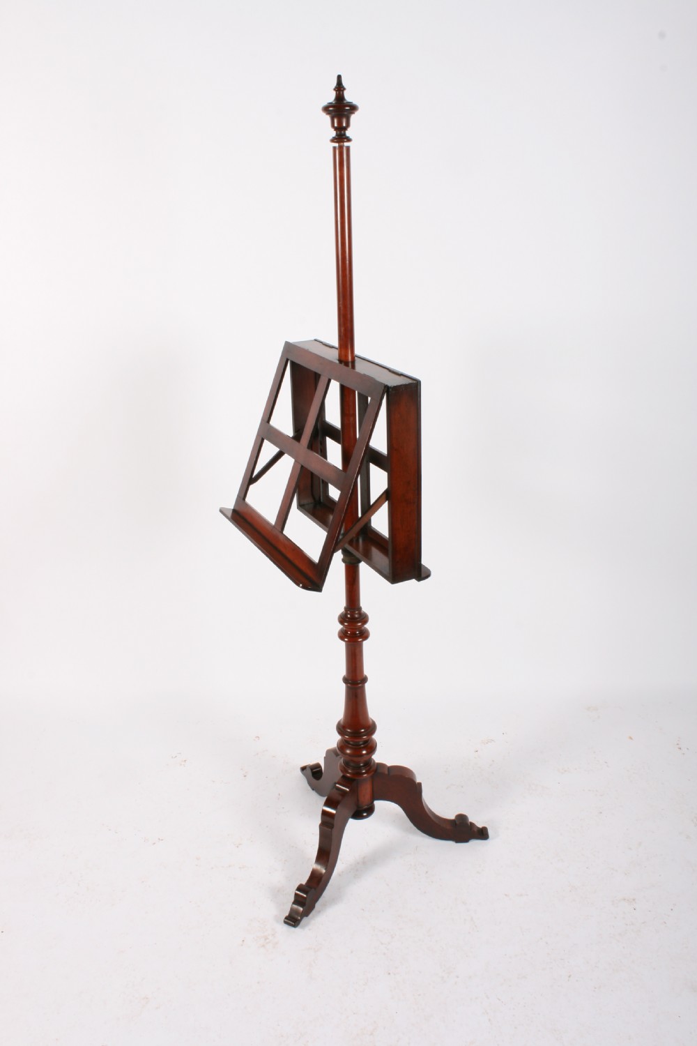 Victorian Mahogany Duet Music Stand View IX