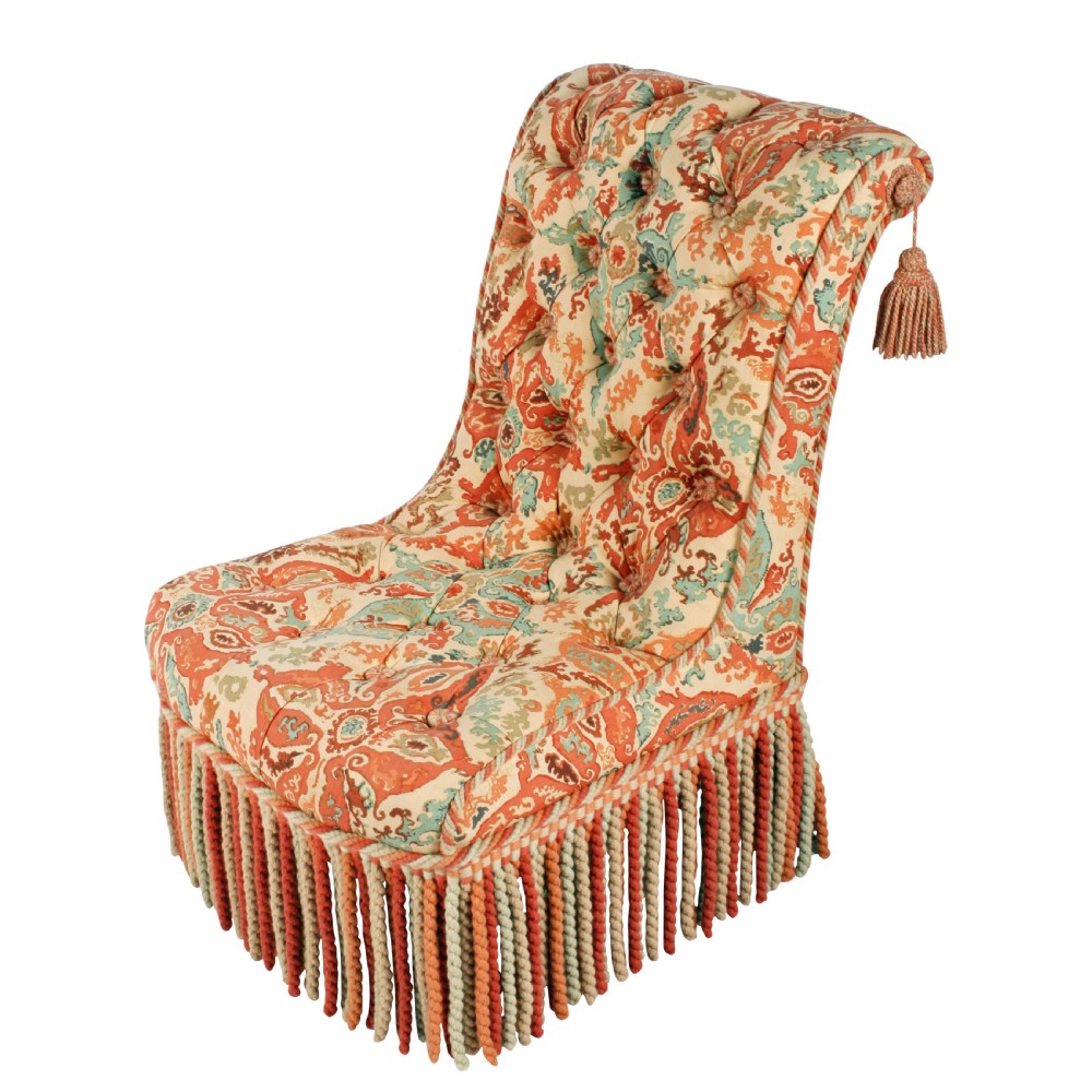 Pair of Victorian Easy Chairs View V