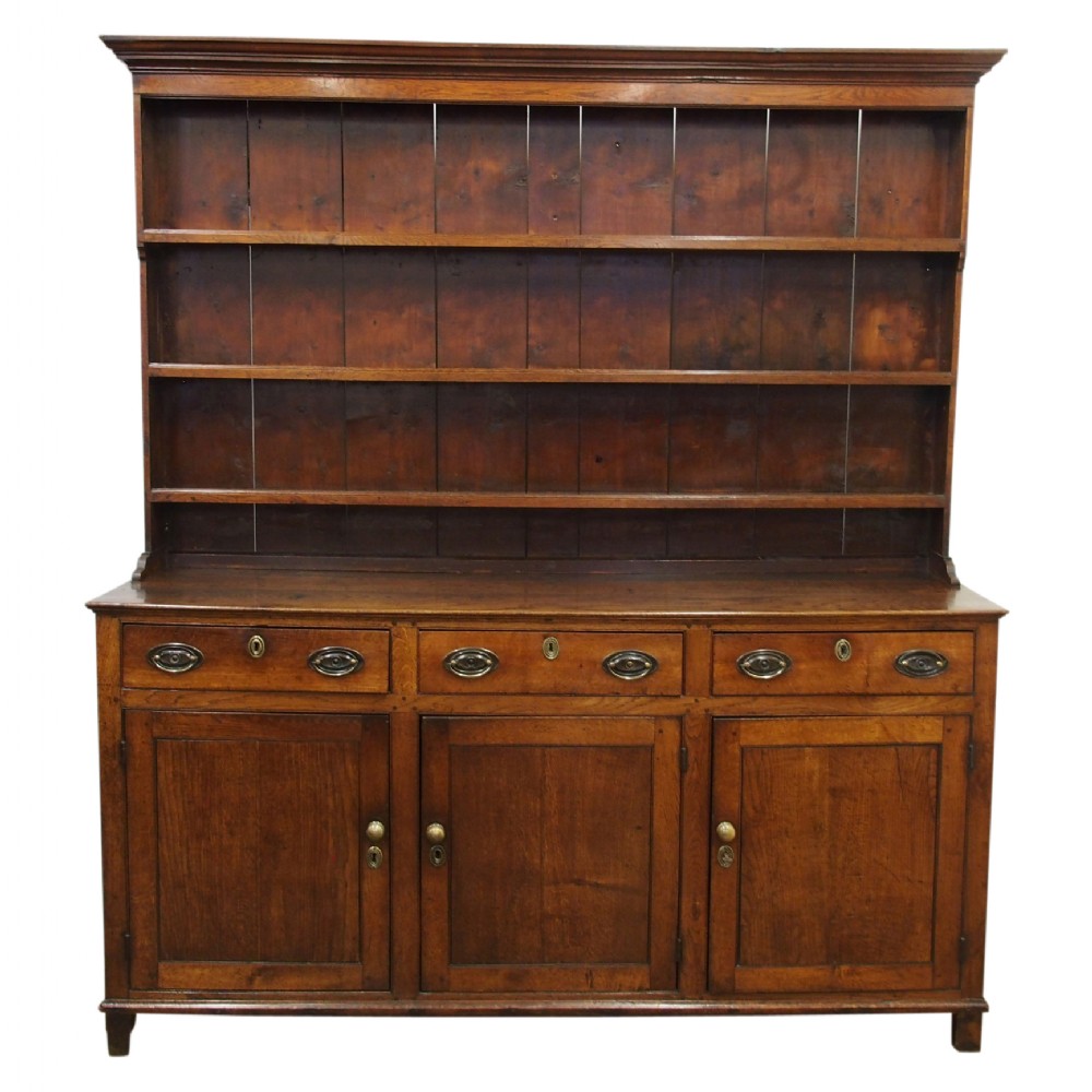 George III Welsh Oak Dresser