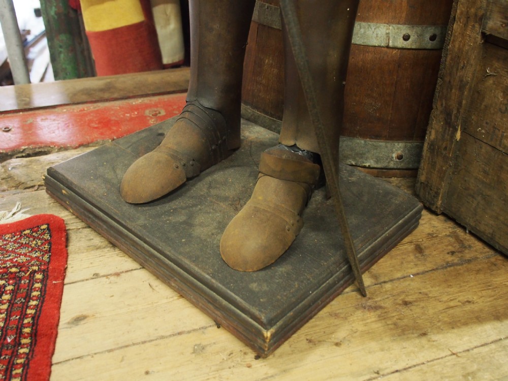 Victorian Set of Armour on Stand View X