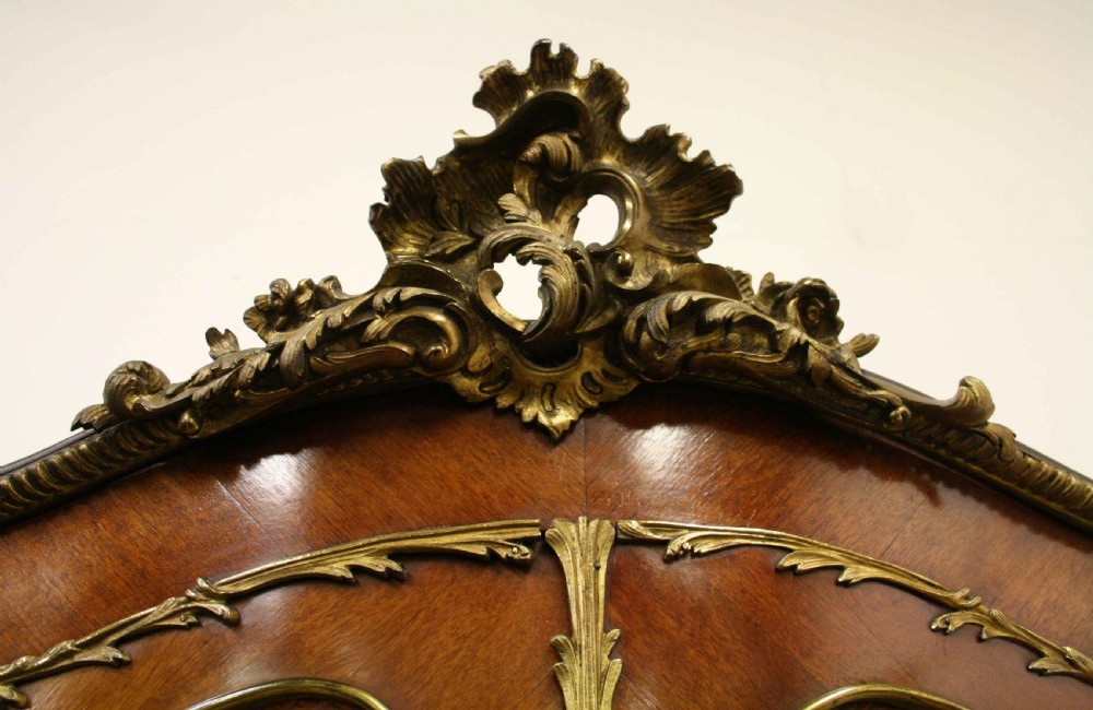 French Serpentine Front Vernis Martin Cabinet View II