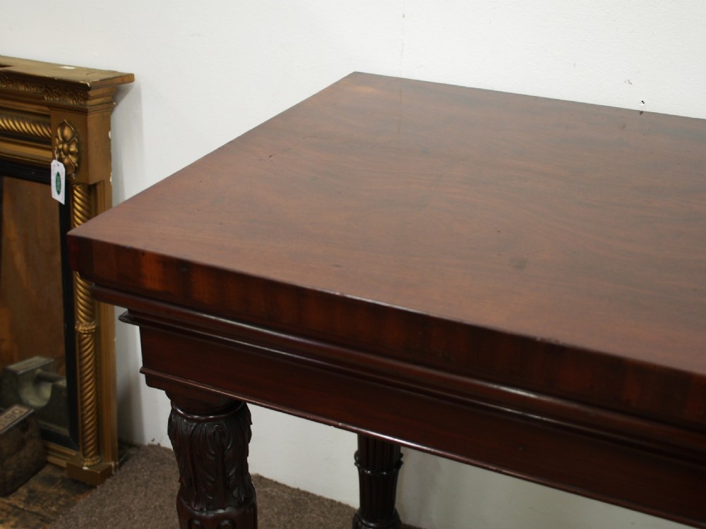 William IV Mahogany  Serving Table View IX
