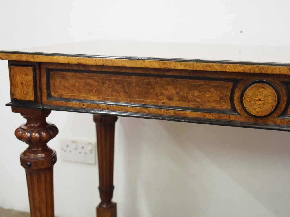 Scottish Regency Pollard Oak Side Table View III