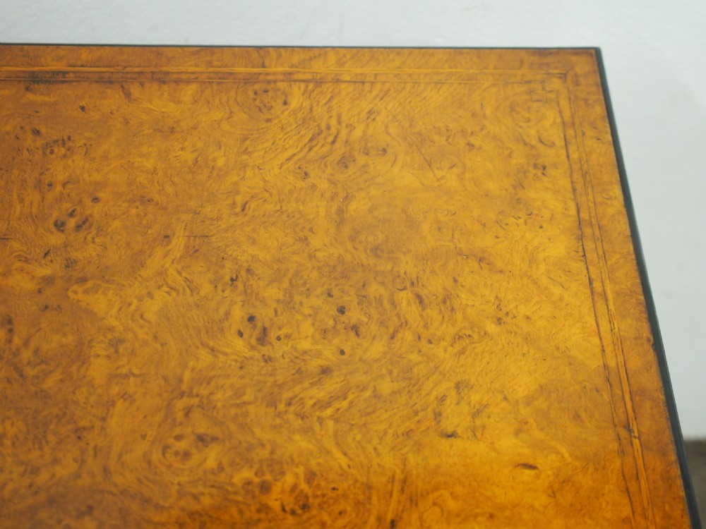 Scottish Regency Pollard Oak Side Table View XI