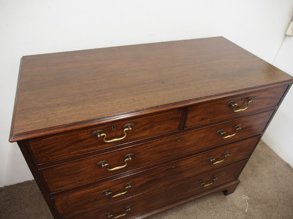Scottish Georgian Mahogany Chest of Drawers View II