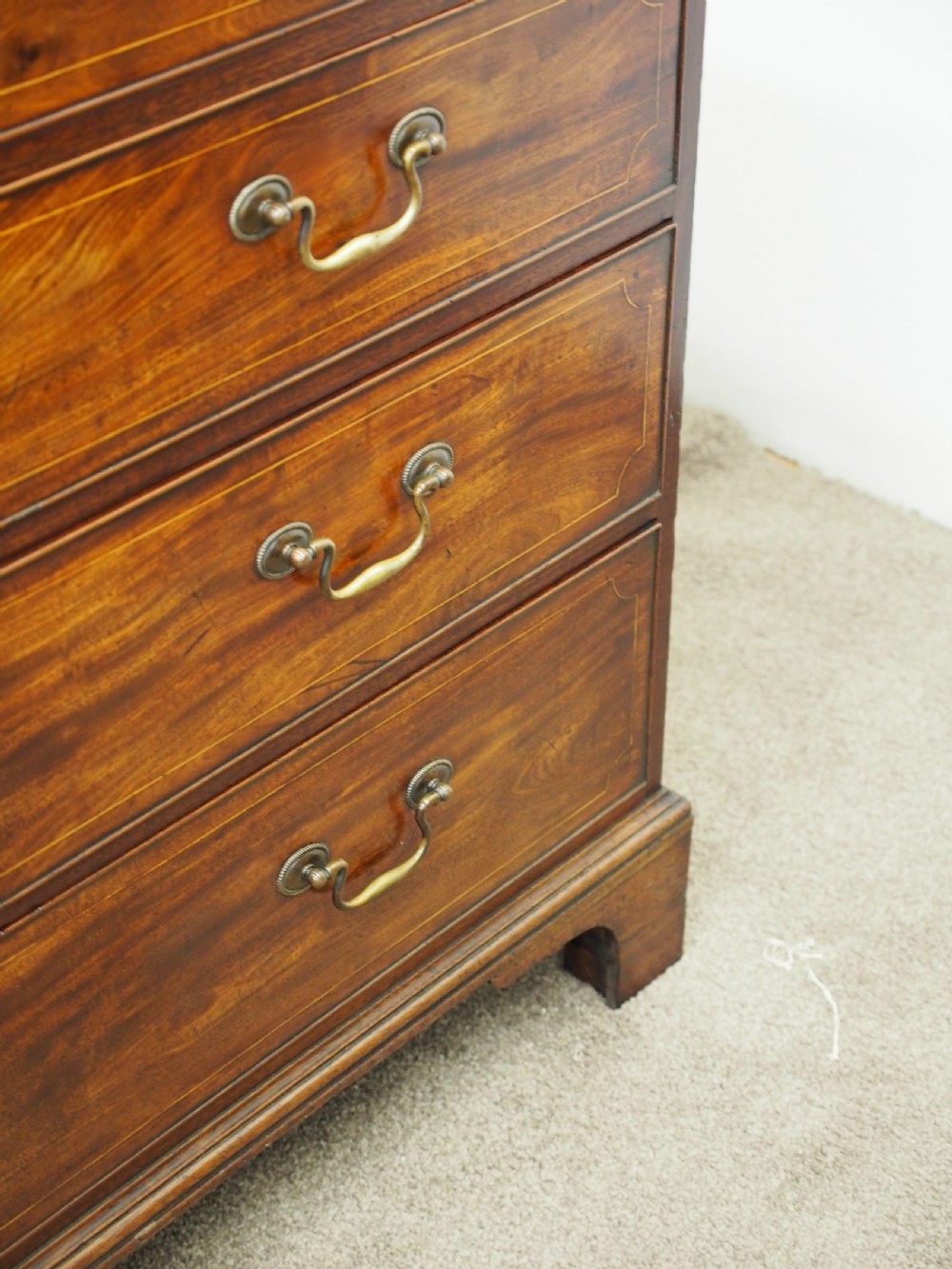 Scottish Georgian Mahogany Chest of Drawers View IV