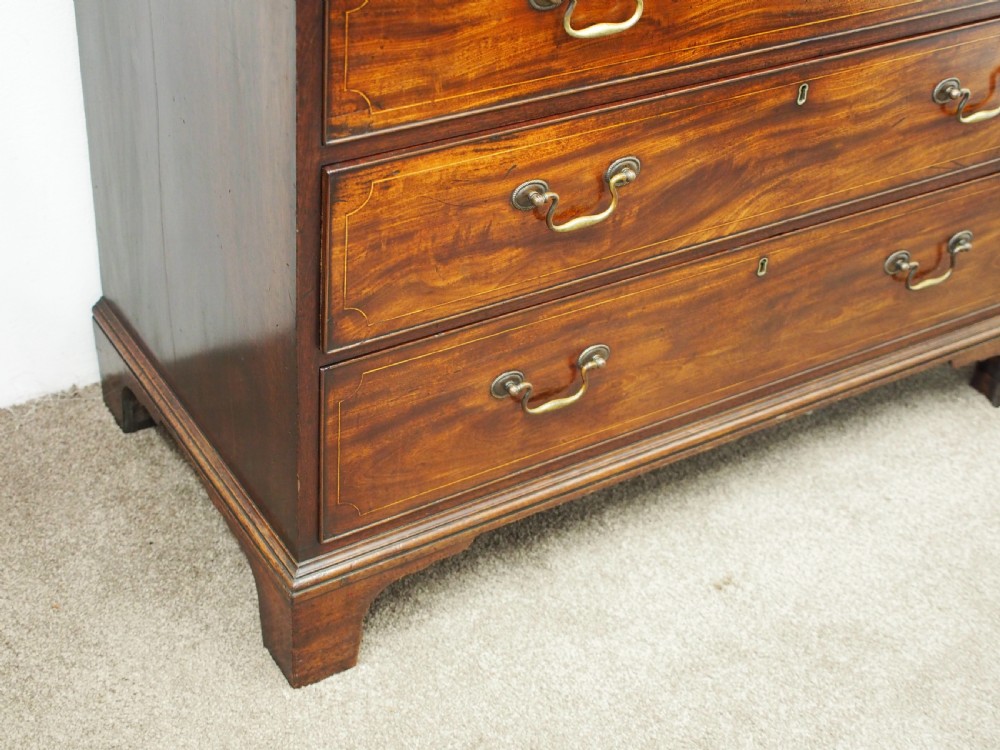 Scottish Georgian Mahogany Chest of Drawers View V