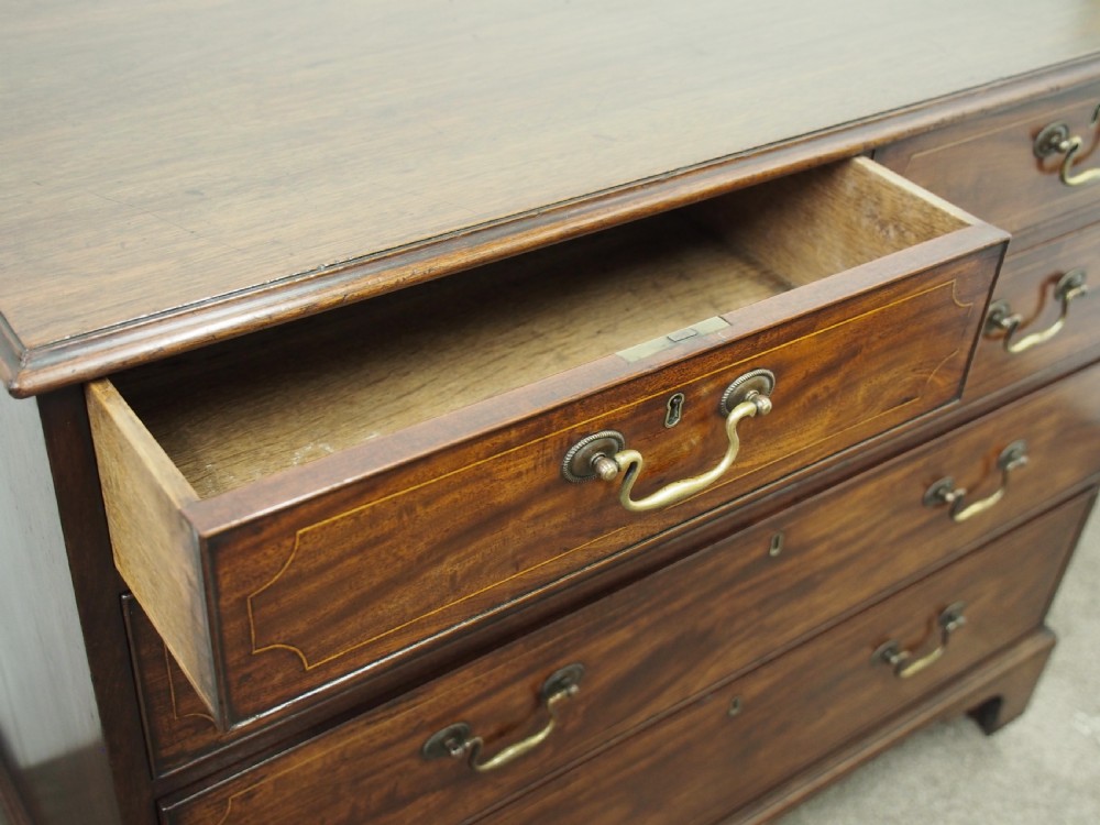Scottish Georgian Mahogany Chest of Drawers View VI