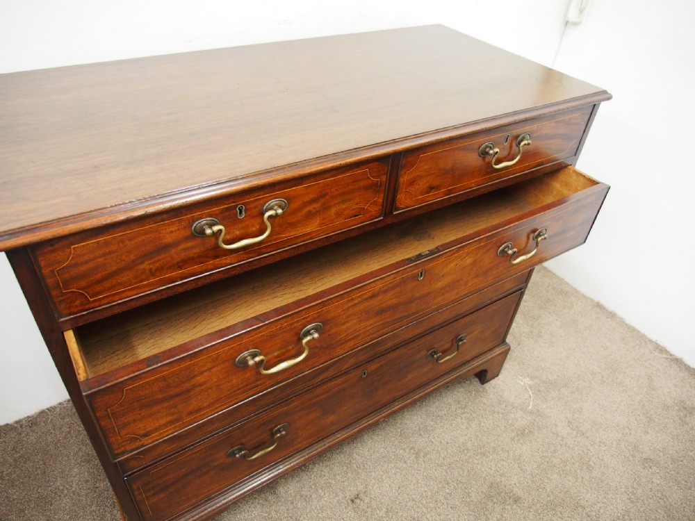 Scottish Georgian Mahogany Chest of Drawers View VIII