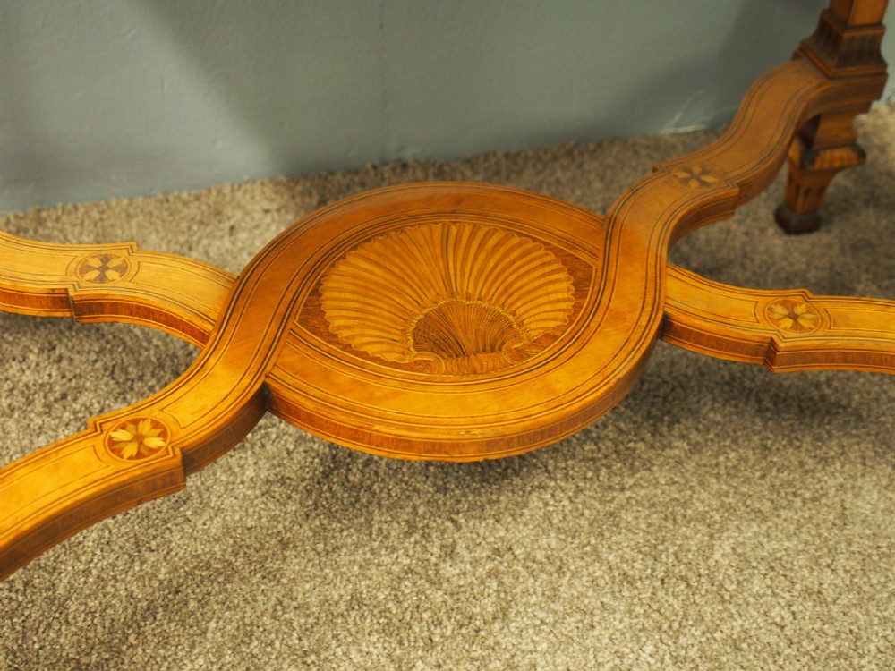 Edwards and Roberts Satinwood Writing Desk View VIII