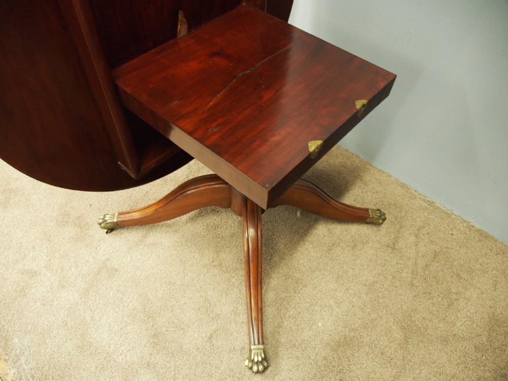 George III Tilt Top Dining Table View IX