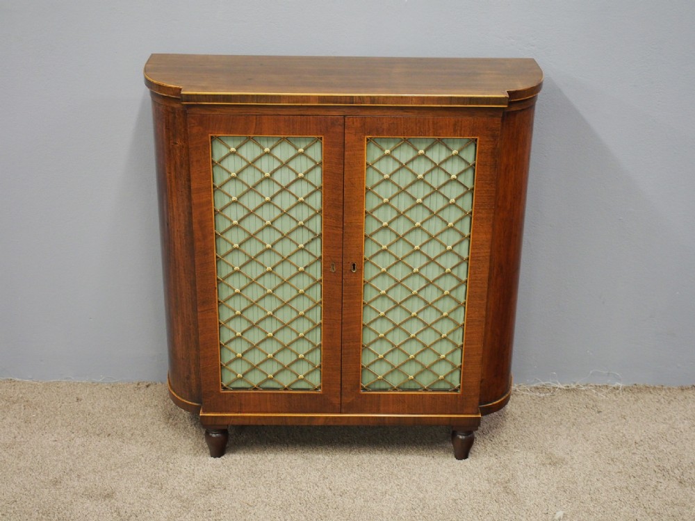 Regency Mahogany Side Cabinet View II