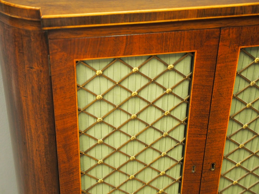 Regency Mahogany Side Cabinet View X