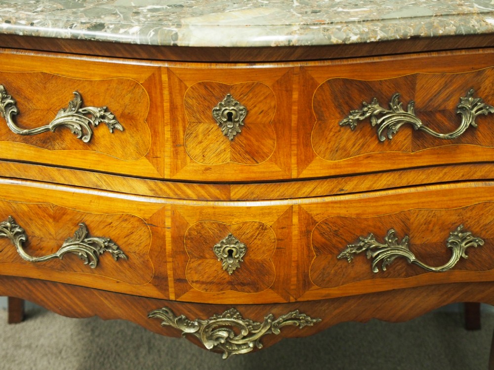 Large Louis IV Style French Kingwood Commode View VIII