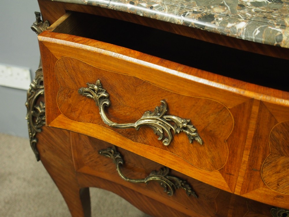 Large Louis IV Style French Kingwood Commode View X