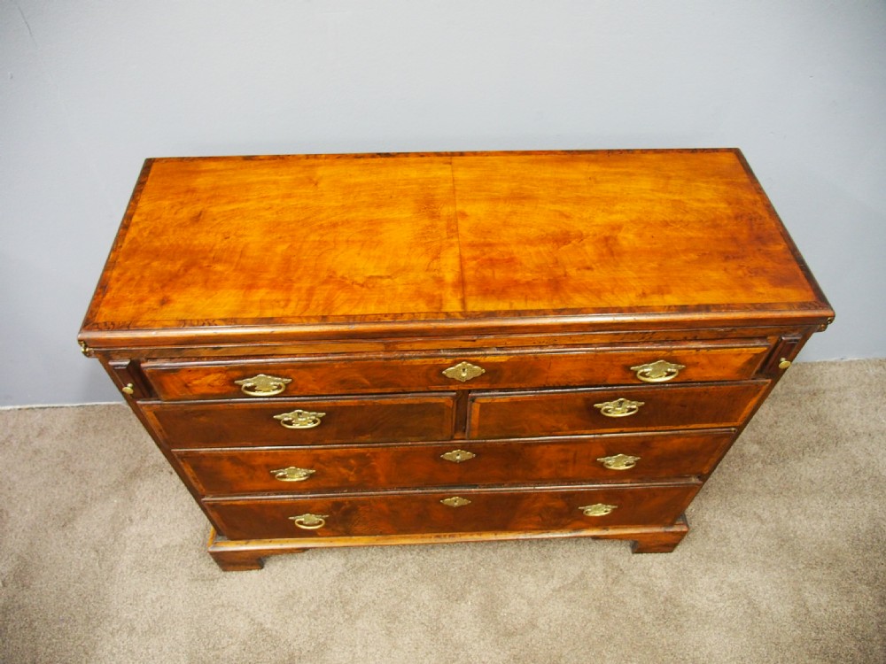Georgian Style Walnut Bachelors Chest of Drawers View III