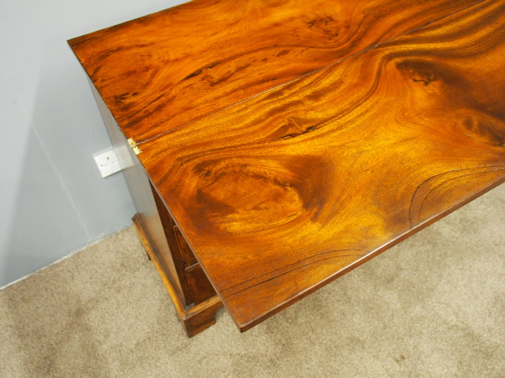 Georgian Style Walnut Bachelors Chest of Drawers View VIII