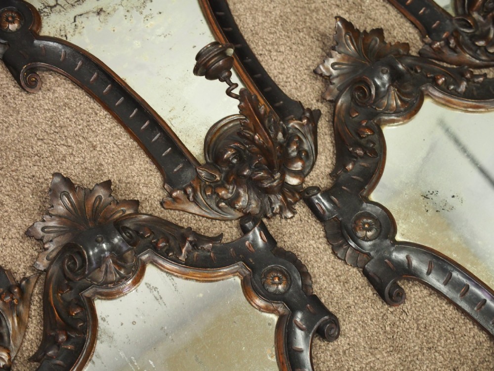 Set of Baroque Style Softwood Girandoles View VII