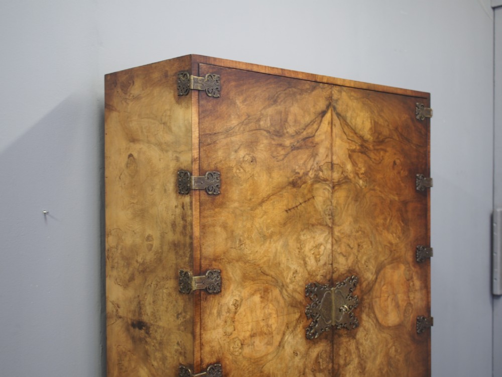 Carolean Style Walnut Cupboard on Stand View II
