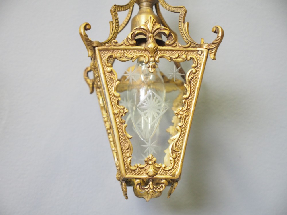 Pair of Venetian Style Wall Mount Lanterns View V