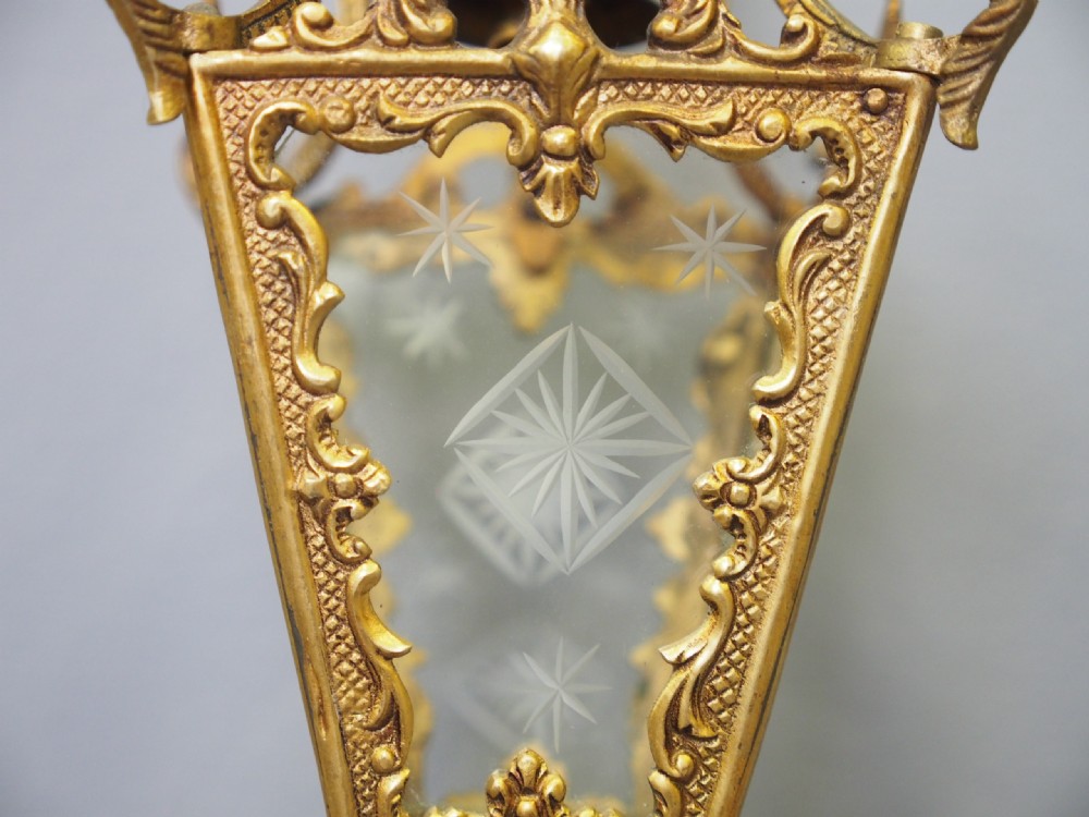 Pair of Venetian Style Wall Mount Lanterns View VIII