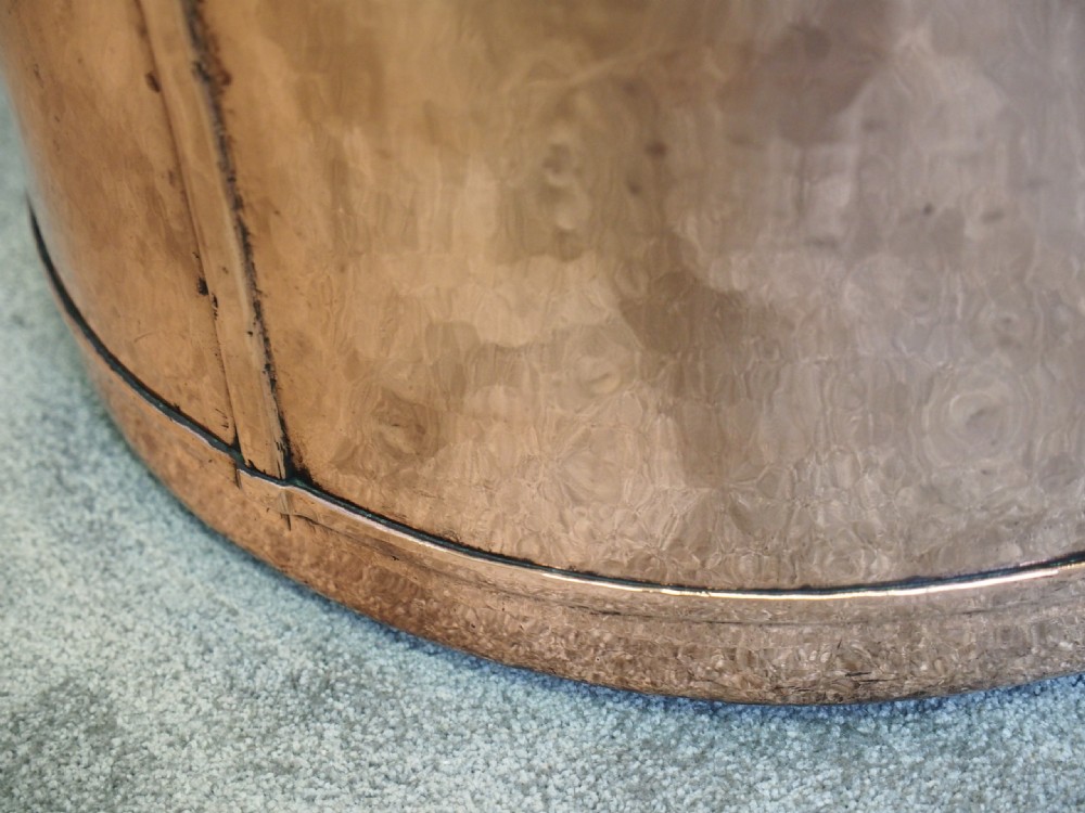 Large Seamed Copper Pot or Log Basket View VIII
