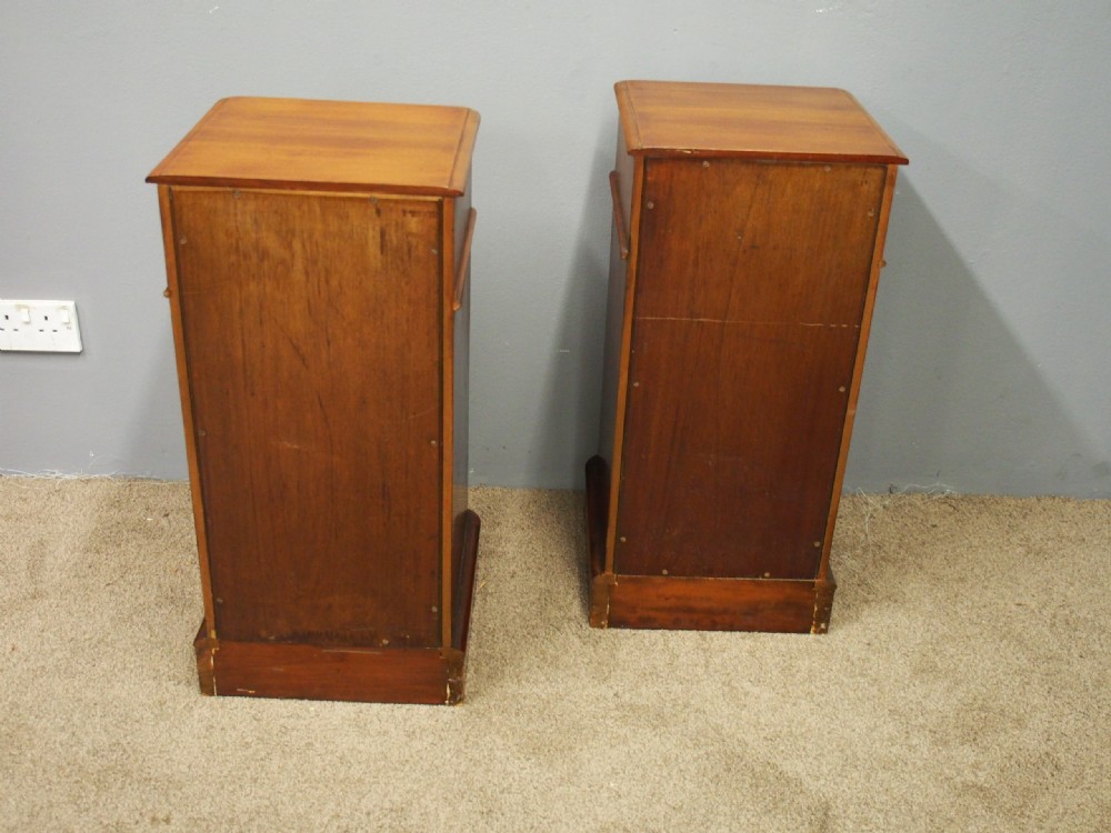 Pair of Neat Sized Mahogany Bedside Cabinets View VIII