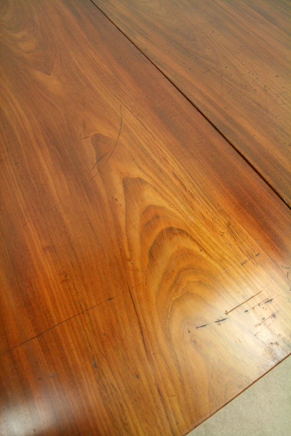 Mahogany Library Table or Pull Out Table after Gillows of Lancaster View VII